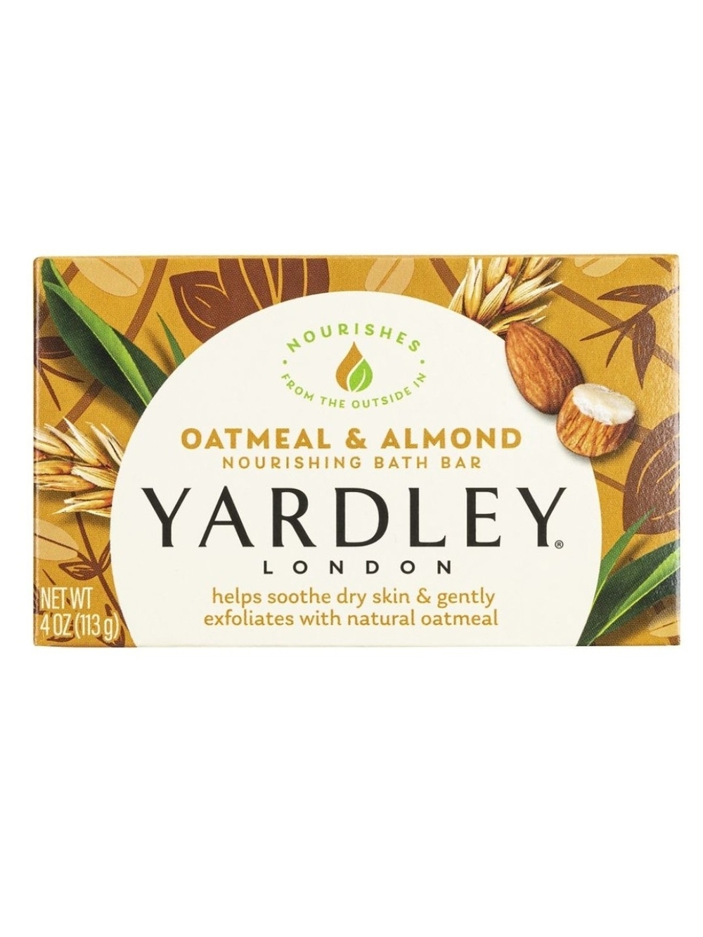 $3 When Bundled - Yardley London Oatmeal & Almond Bath Bar